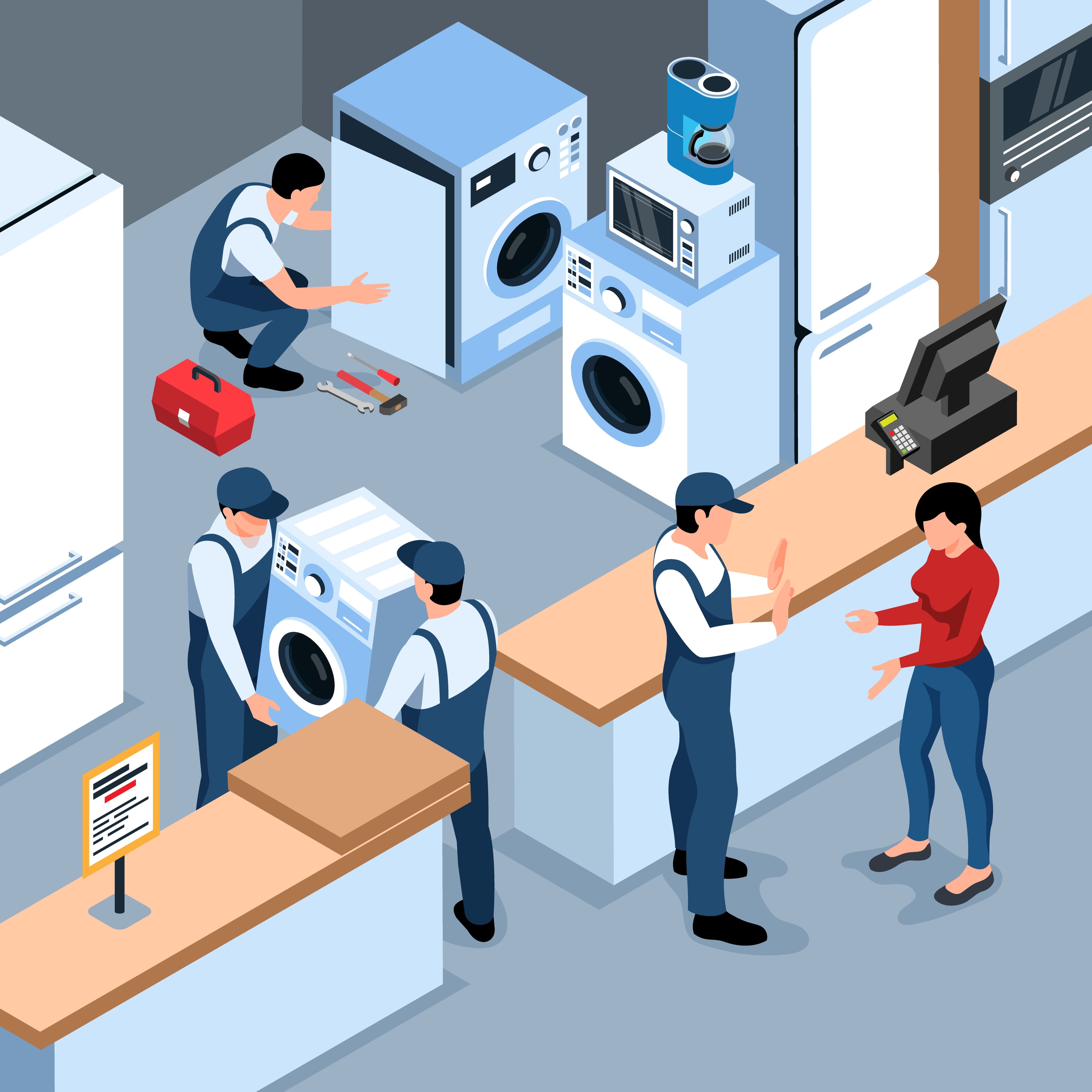 Service Center Operations Dashboard
